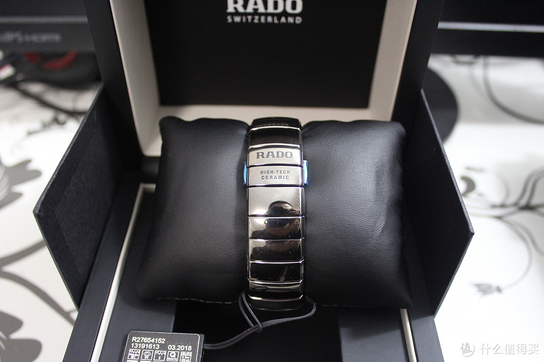 RADO 雷达 真系列 R27654152 男款陶瓷腕表，另附价保成功经历
