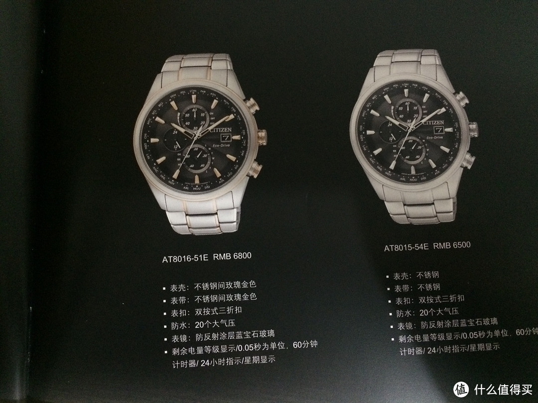 Citizen 西铁城 JY8025-59E 钛合金多局光动能电波腕表