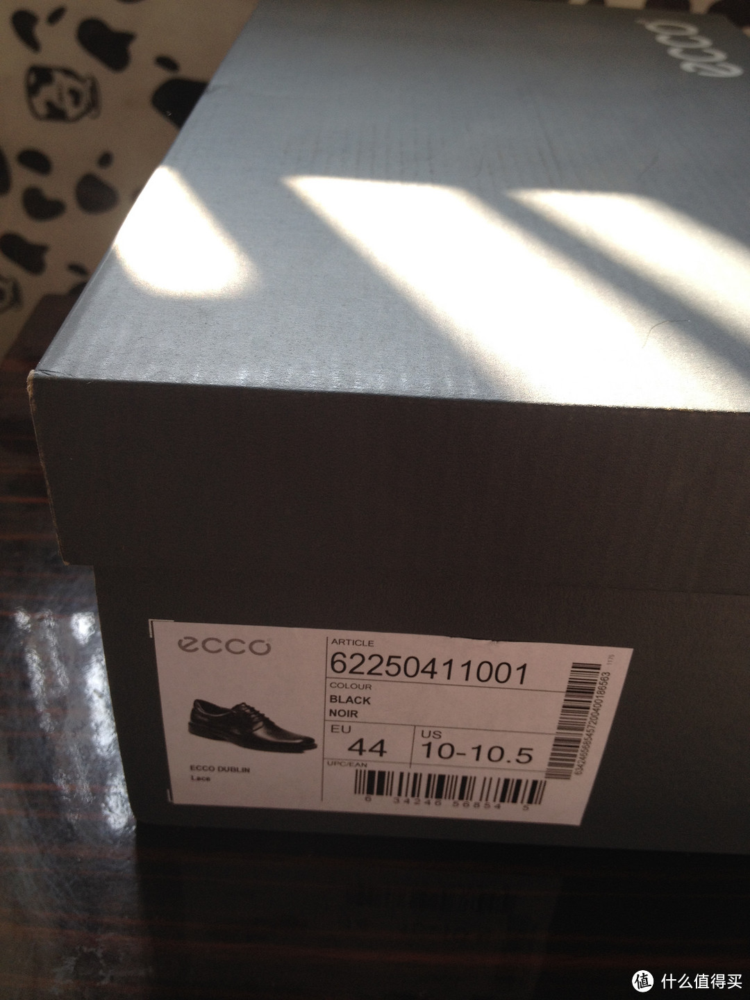 ECCO 爱步 Dublin Plain Toe Oxford男士商务正装鞋