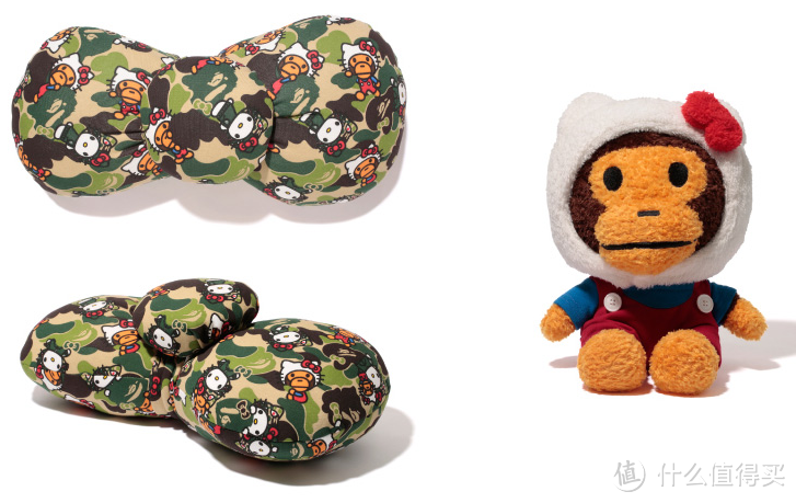 Baby Milo 与 Hello Kitty 互换头饰：Bape 牵手 Hello Kitty 最新联名系列即将上市