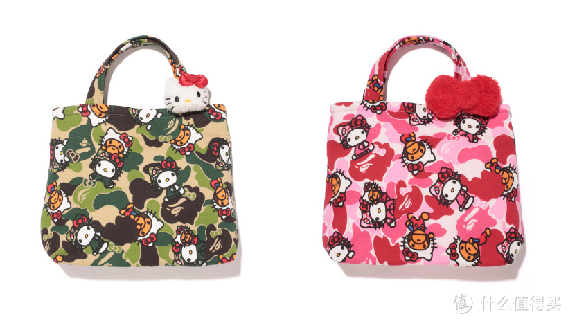 Baby Milo 与 Hello Kitty 互换头饰：Bape 牵手 Hello Kitty 最新联名系列即将上市