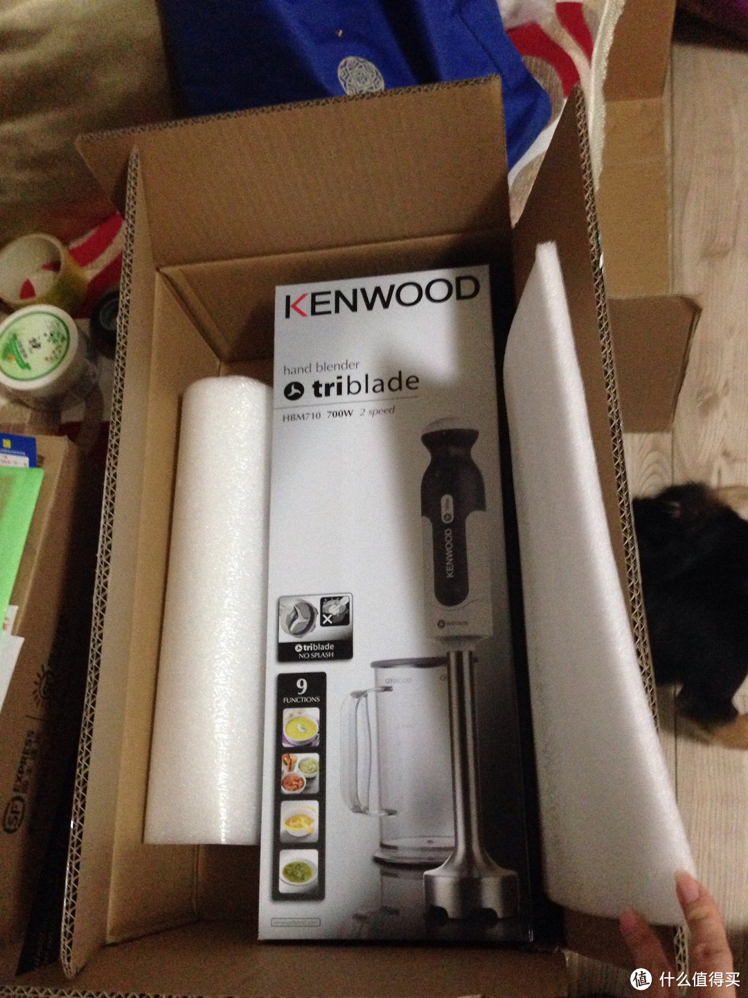 功率强劲的厨房帮手：多番对比后入手Kenwood 凯伍德 HBM710 手持式搅拌料理棒