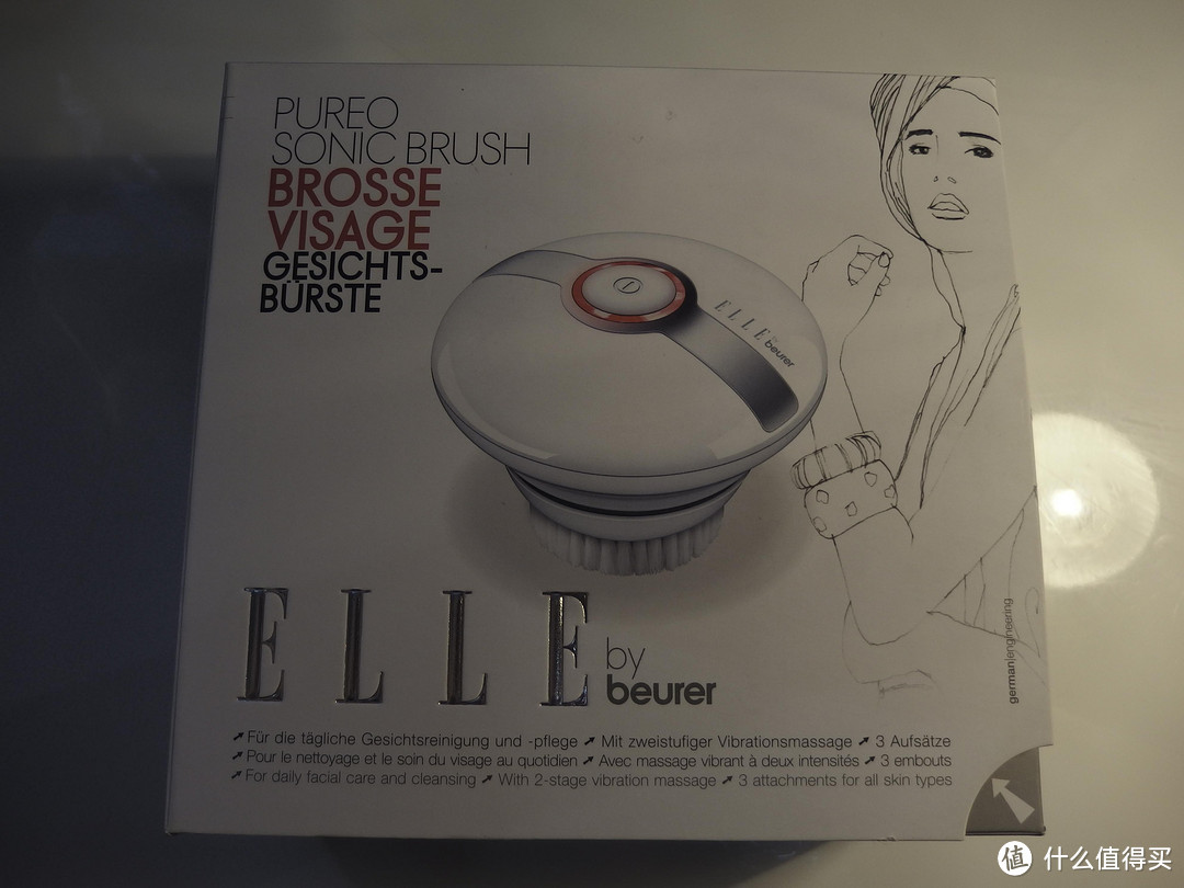 大叔的逆袭 ：ELLE by beurer 超声波洗脸刷和常用的护肤品