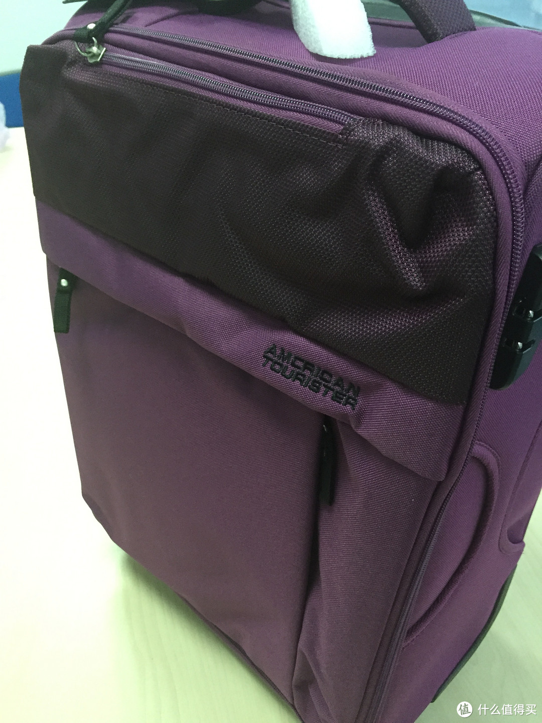 AMERICAN TOURISTER 美旅 聚酯材质 20寸两轮拉杆箱 16Z*50001 紫色