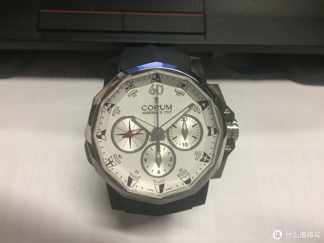 超级小众之选：CORUM 昆仑 ADMIRAL'S CUP BLACK SPLIT SECOND CHRONOGRAH 44 男款腕表