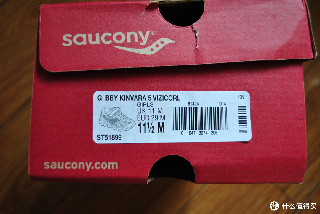 海淘 Saucony 索康尼 Kinvara 5 女童跑鞋