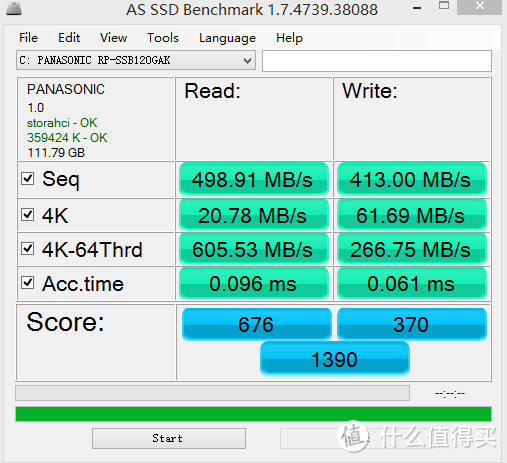 你值得拥有：Panasonic 松下 120G 2.5英寸 SATA-3 SSD固态硬盘