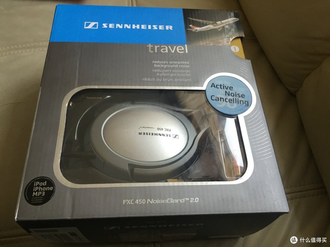 Sennheiser 森海塞尔 PXC 450 Active Noise-Canceling 降噪耳机