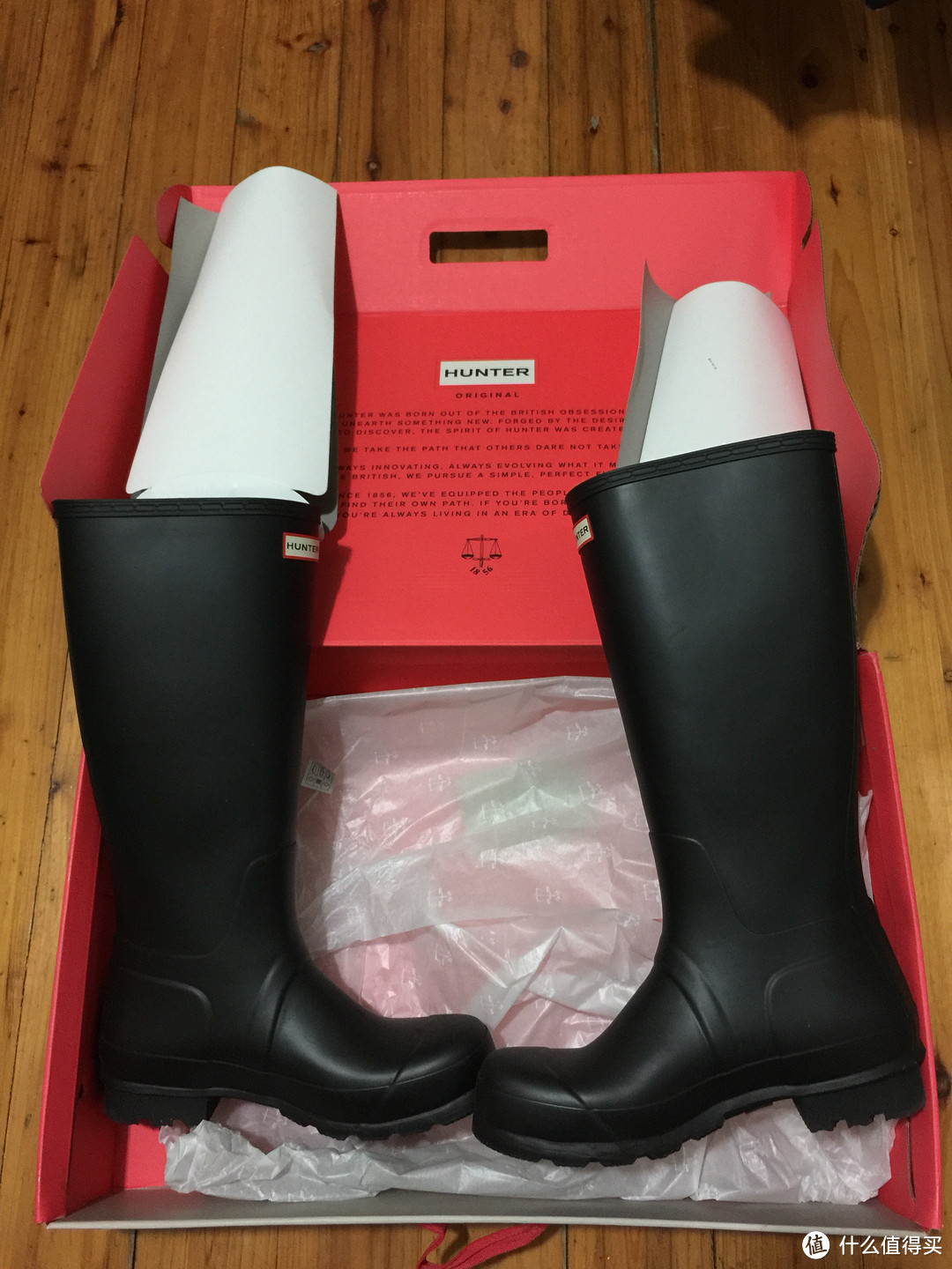 【ebay好物分享会】Hunter Wellington Boots Original Tall 男靴