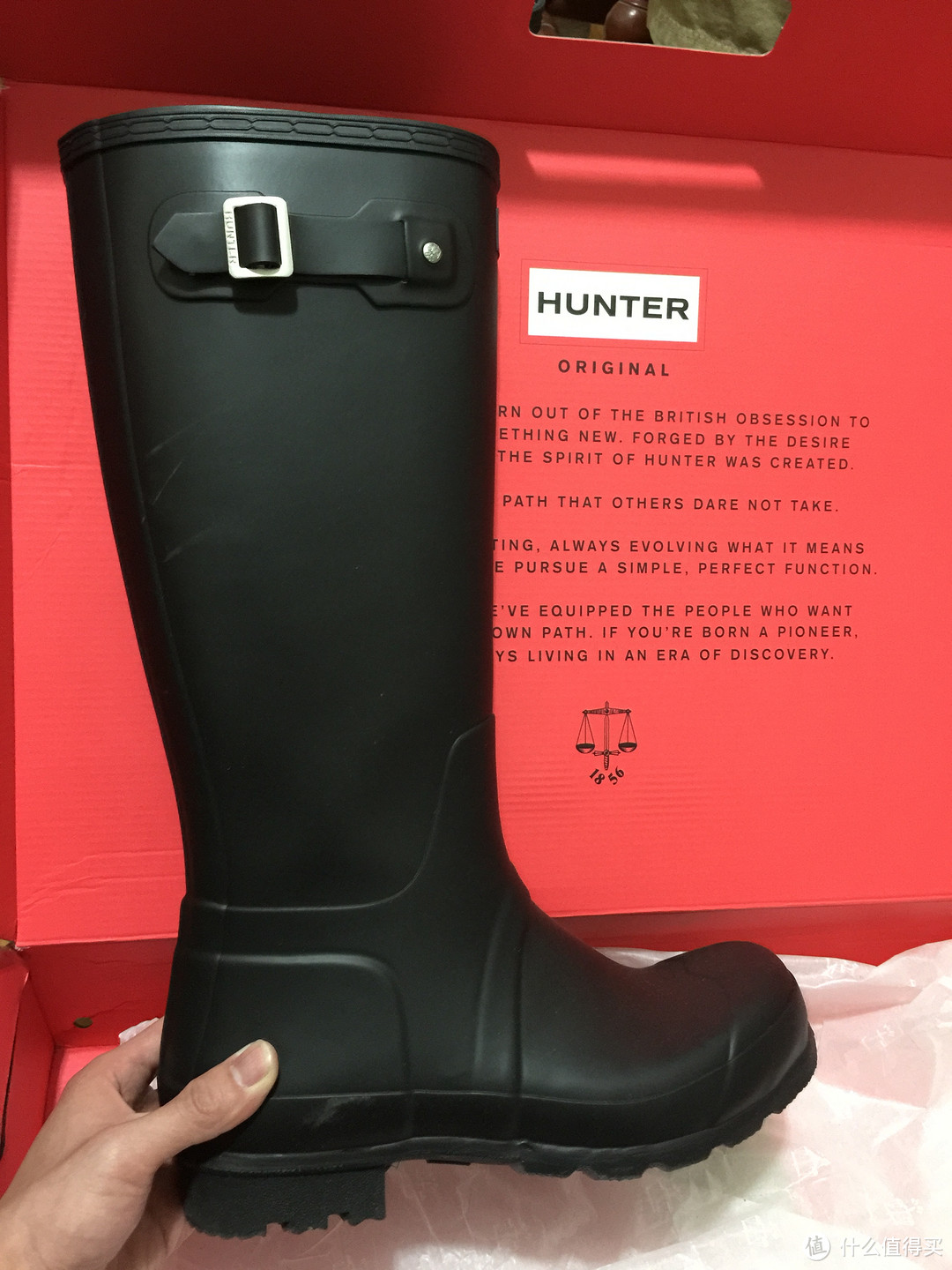 【ebay好物分享会】Hunter Wellington Boots Original Tall 男靴