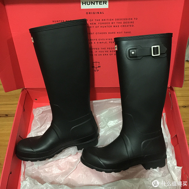 【ebay好物分享会】Hunter Wellington Boots Original Tall 男靴