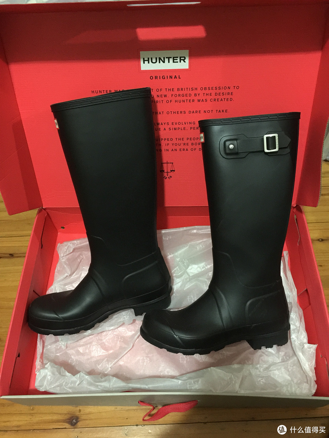 【ebay好物分享会】Hunter Wellington Boots Original Tall 男靴