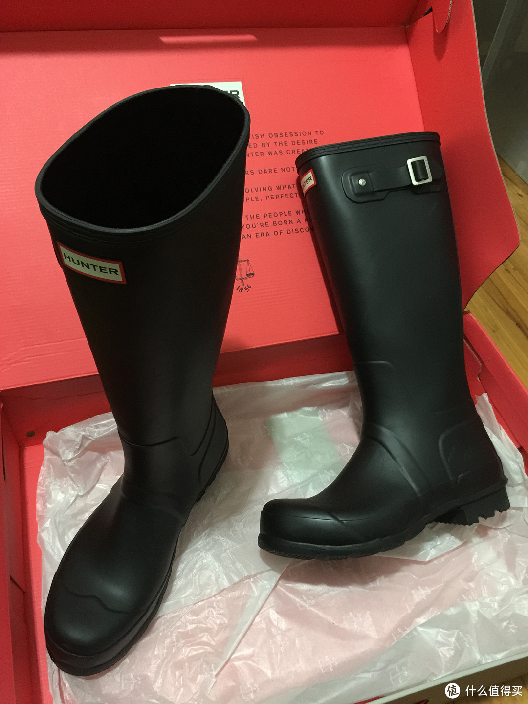 【ebay好物分享会】Hunter Wellington Boots Original Tall 男靴