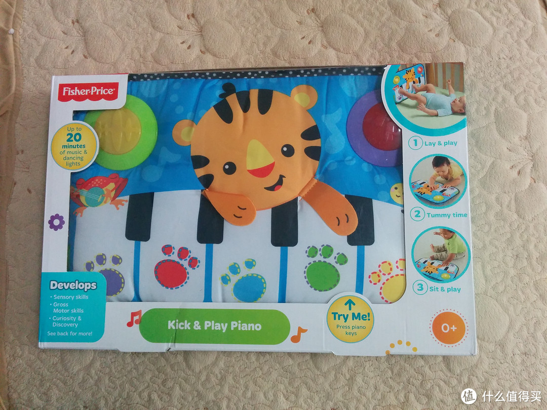 Fisher-Price 费雪 Kick and Play Piano & LEGO 乐高 DUPLO My First Circus 10504 & auby 澳贝 婴幼儿玩具