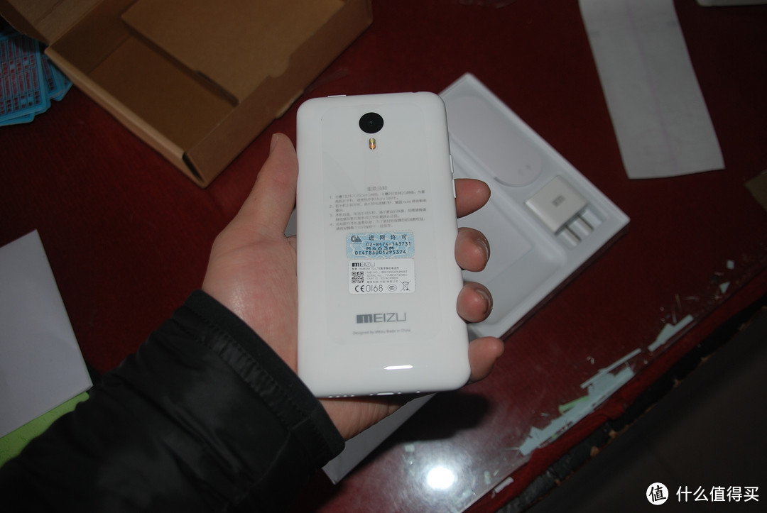 MEIZU 魅族 魅蓝Note 白色 移动4G  32G版本开箱
