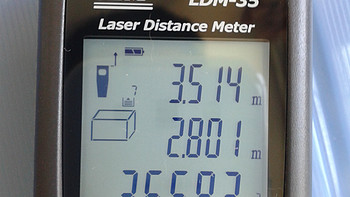 晒下新年入手的 CEM 华盛昌LDM-35 35米激光测距仪