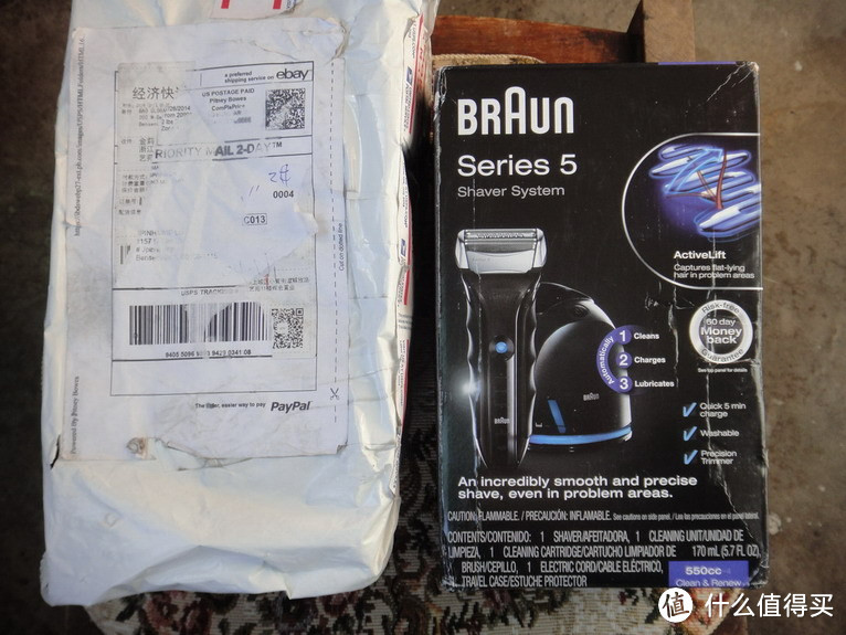 【ebay好物分享会】以后再也不会扎疼你了：BRAUN 博朗 550CC-4 剃须刀 入手晒单