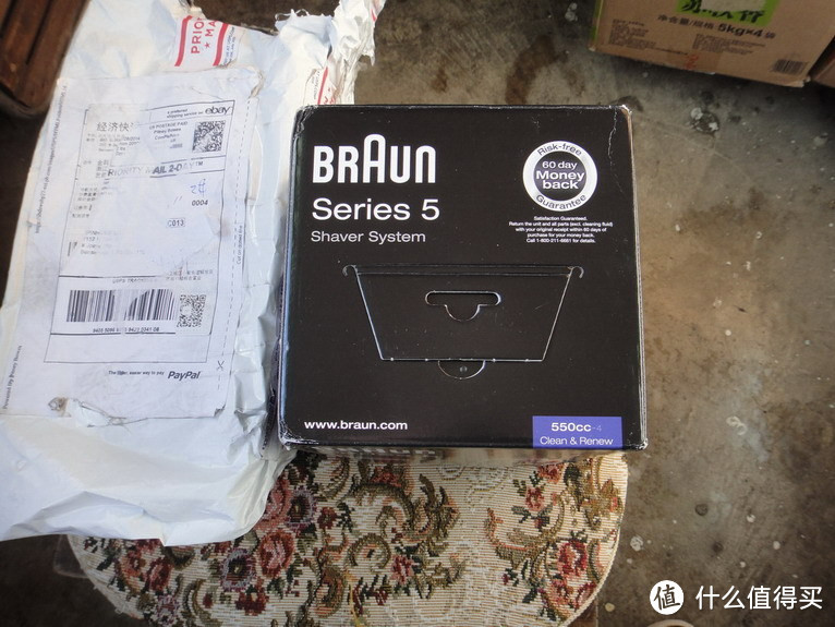 【ebay好物分享会】以后再也不会扎疼你了：BRAUN 博朗 550CC-4 剃须刀 入手晒单