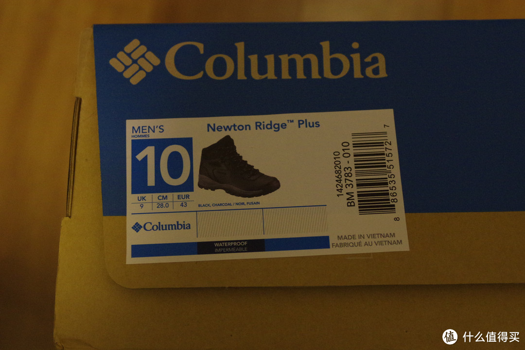 Columbia 哥伦比亚 Newton Ridge Plus 男款中帮徒步靴