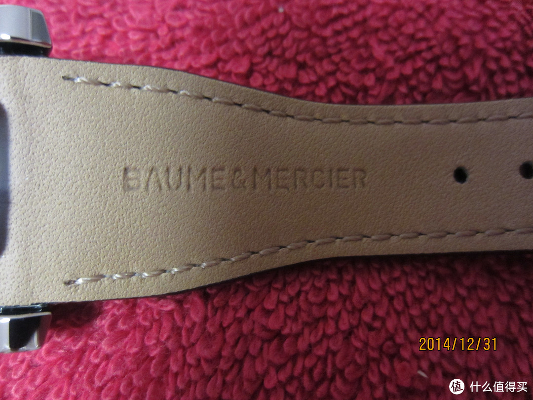 迟到的礼物：Baume & Mercier 名士 Hampton系列 女士皮带腕表 MOA10081​