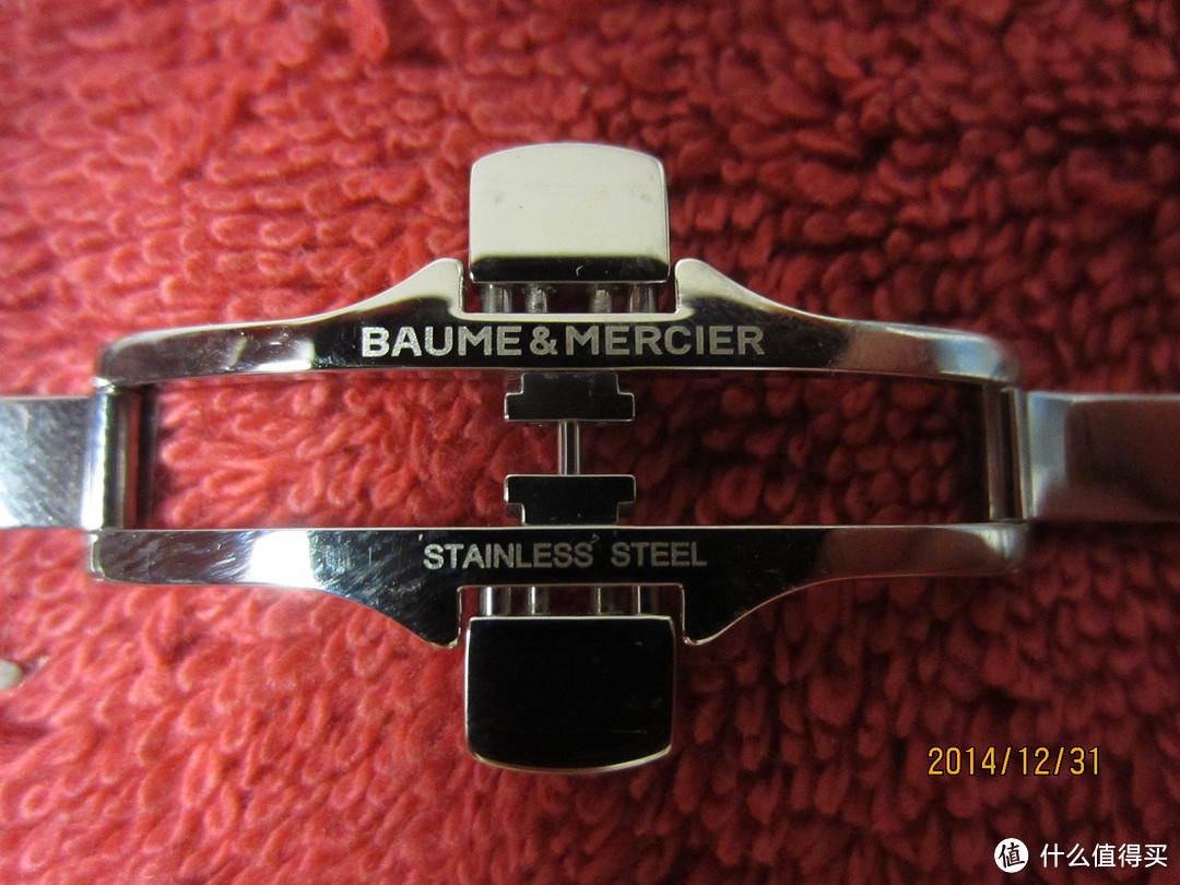 迟到的礼物：Baume & Mercier 名士 Hampton系列 女士皮带腕表 MOA10081​