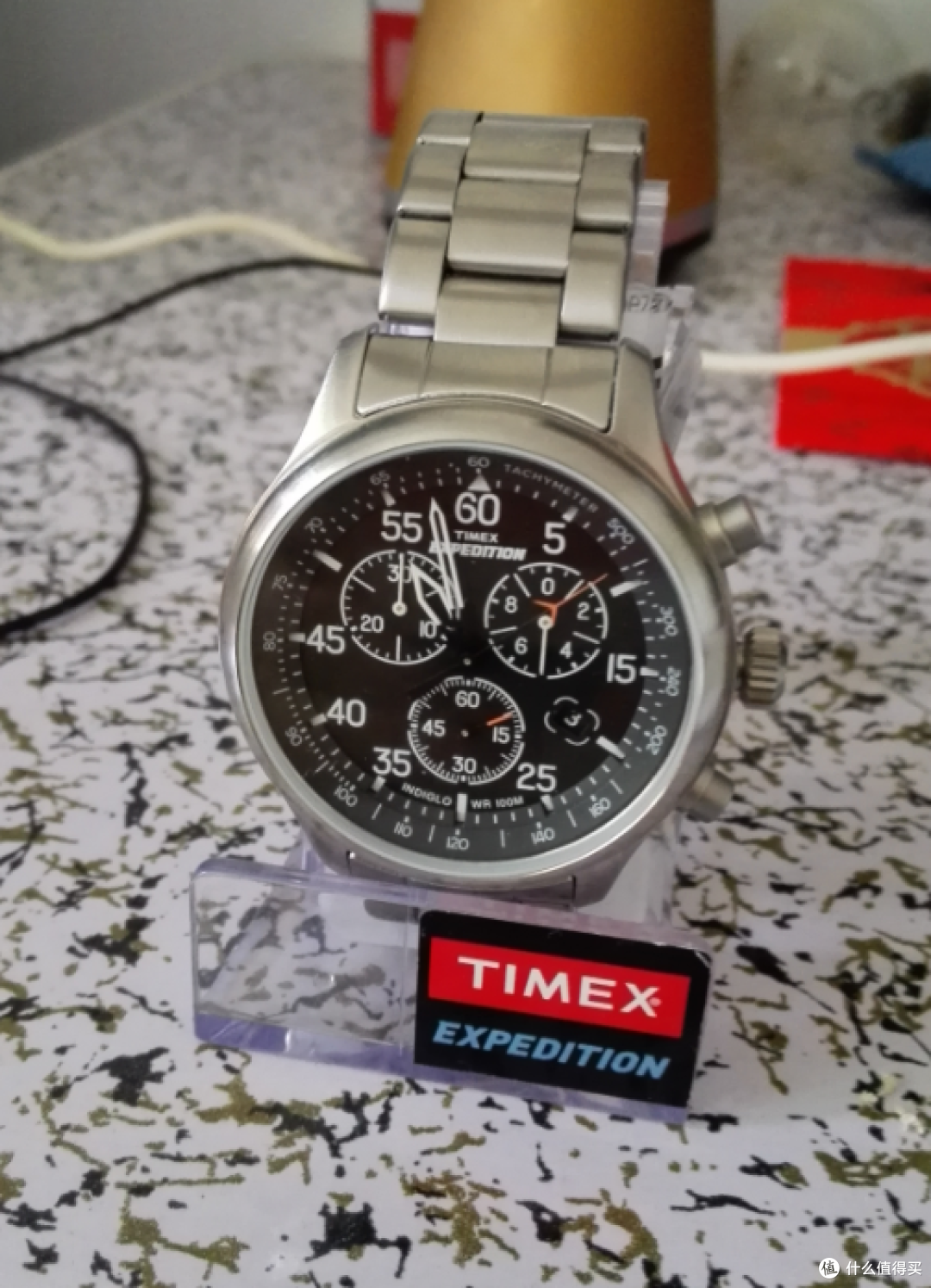 Timex 天美时 T49904 9J 钢带男士时装腕表  美亚黑五海淘