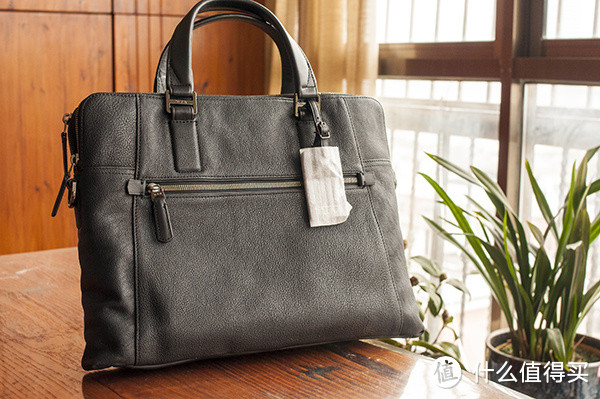 TUMI 塔米 Beacon Hill系列 Branch Slim Laptop Briefcase 男士真皮公文包