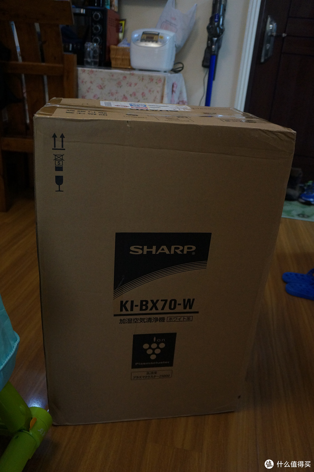 日淘海运完美到手：SHARP 夏普 KI-BX70-W 空气净化器