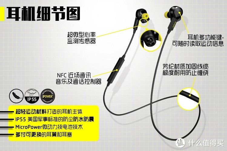 Jabra 捷波朗 搏驰 Sport Pulse Wireless 智能心率监测 + GPS 蓝牙耳机 初评