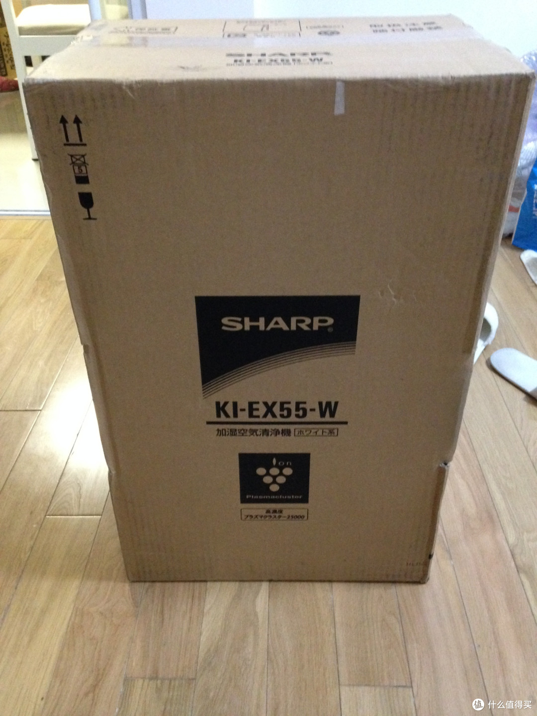 日本人肉背回电器之:Sharp 夏普 KI-EX55 空气净化器