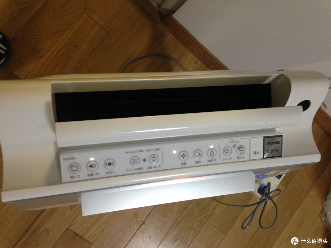日本人肉背回电器之:Sharp 夏普 KI-EX55 空气净化器