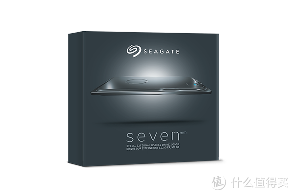 全球最薄仅7mm：Seagate 希捷 推出 Seven 500GB USB 3.0纪念款 移动硬盘