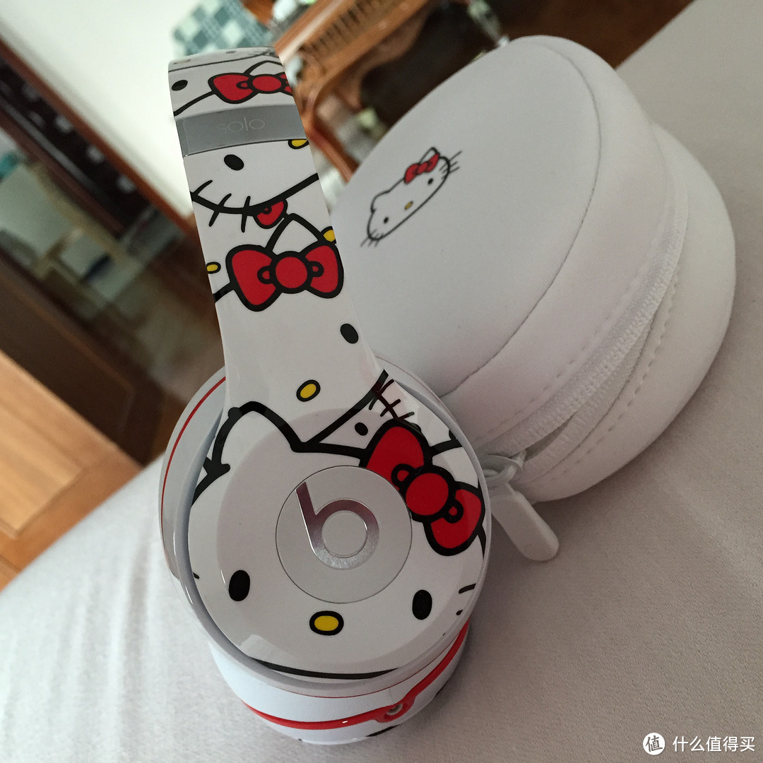 萌妹子最爱：BEATS Hello Kitty 特别款 Solo 2 头戴式耳机