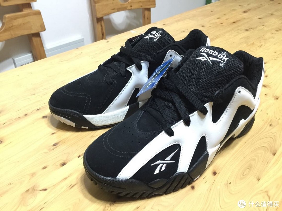 暴力美学男的球鞋:跳楼价入手 Reebok 锐步 Kamikaze II Low 篮球鞋