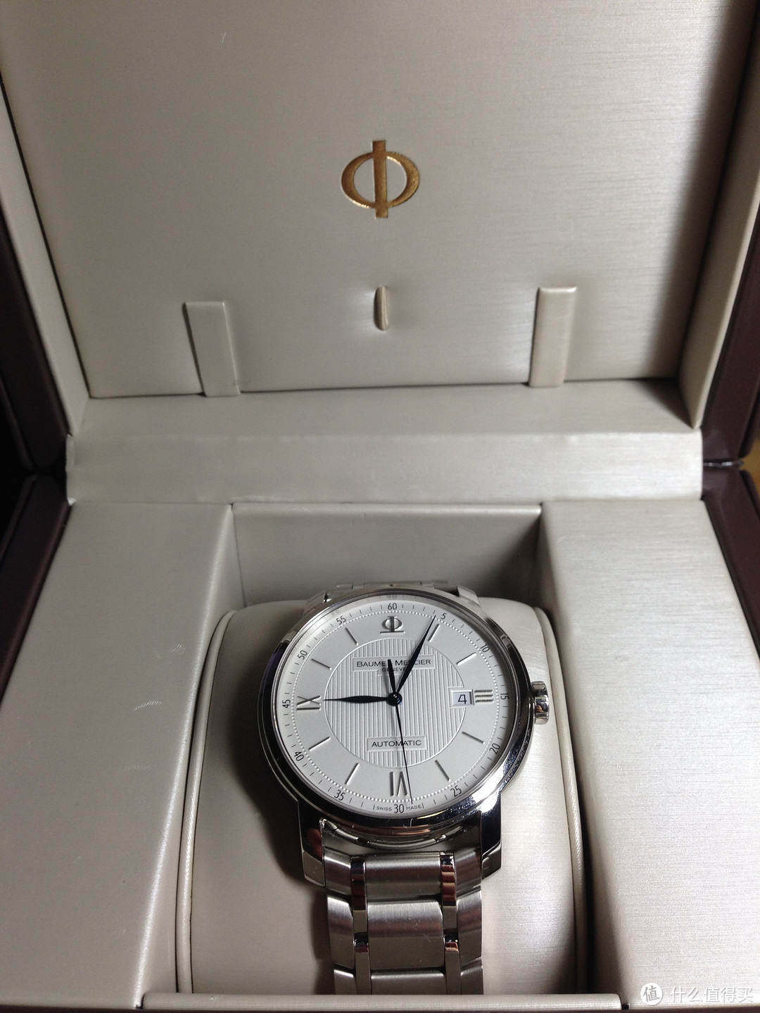 J网入手BAUME & MERCIER 名士 Classima 克莱斯麦系列 MOA10085 男款机械腕表