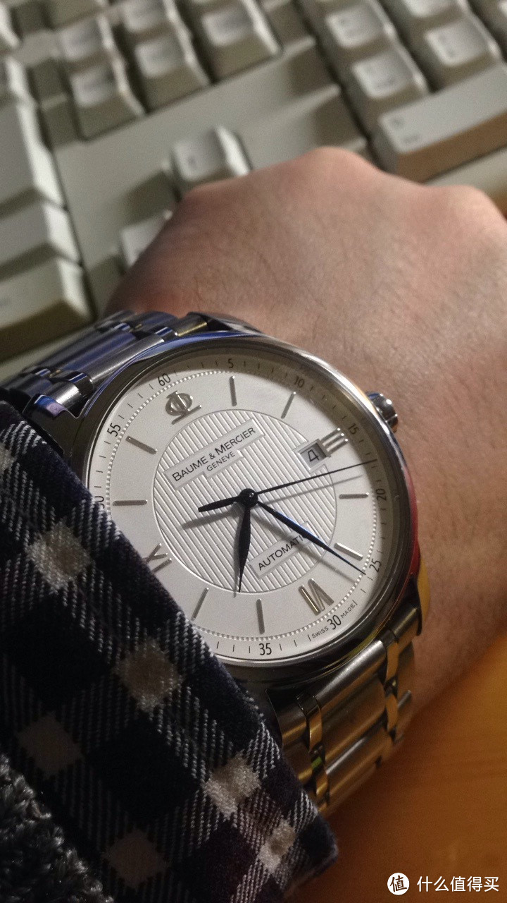 J网入手BAUME & MERCIER 名士 Classima 克莱斯麦系列 MOA10085 男款机械腕表