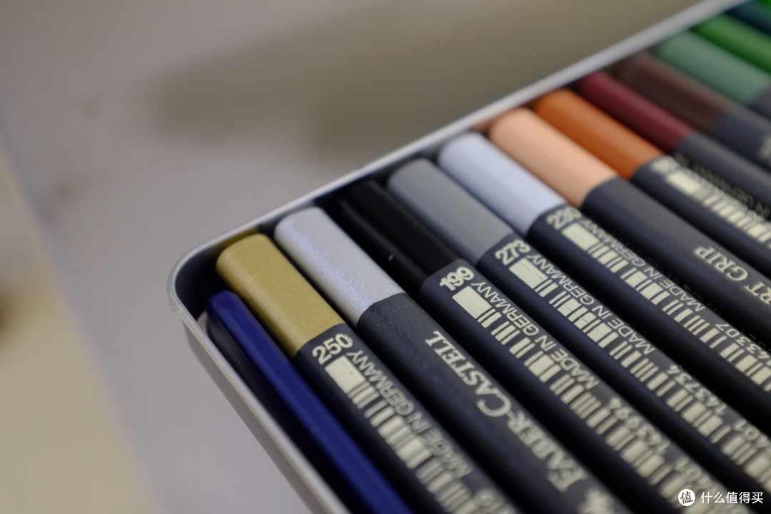 最好的生日礼物:FABER-CASTELL 辉柏嘉 蓝盒点阵60色水溶彩铅和36色油性彩铅
