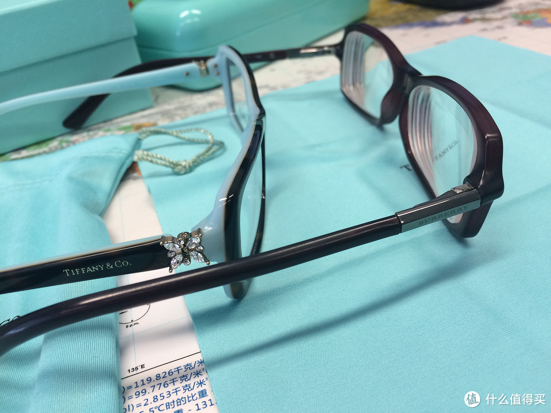 跨年的海淘第一单：Eyeglasses Tiffany 光学镜架 0TF2091B 8134