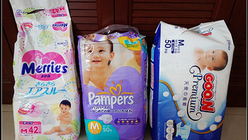 简测日本紫帮：Pampers 帮宝适 M50 纸尿裤