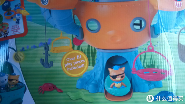 fisher-price 费雪 octopod playset 海底小纵队基地 章鱼堡 八爪鱼