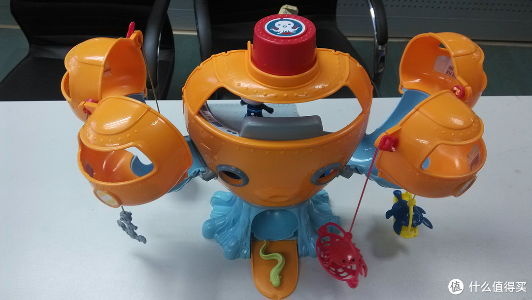 Fisher-Price 费雪 Octopod Playset 海底小纵队基地 章鱼堡 八爪鱼玩具套装