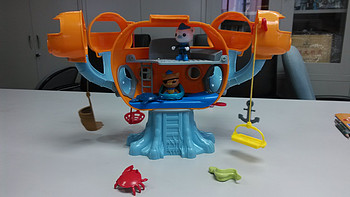 Fisher-Price 费雪 Octopod Playset 海底小纵队基地 章鱼堡 八爪鱼玩具套装