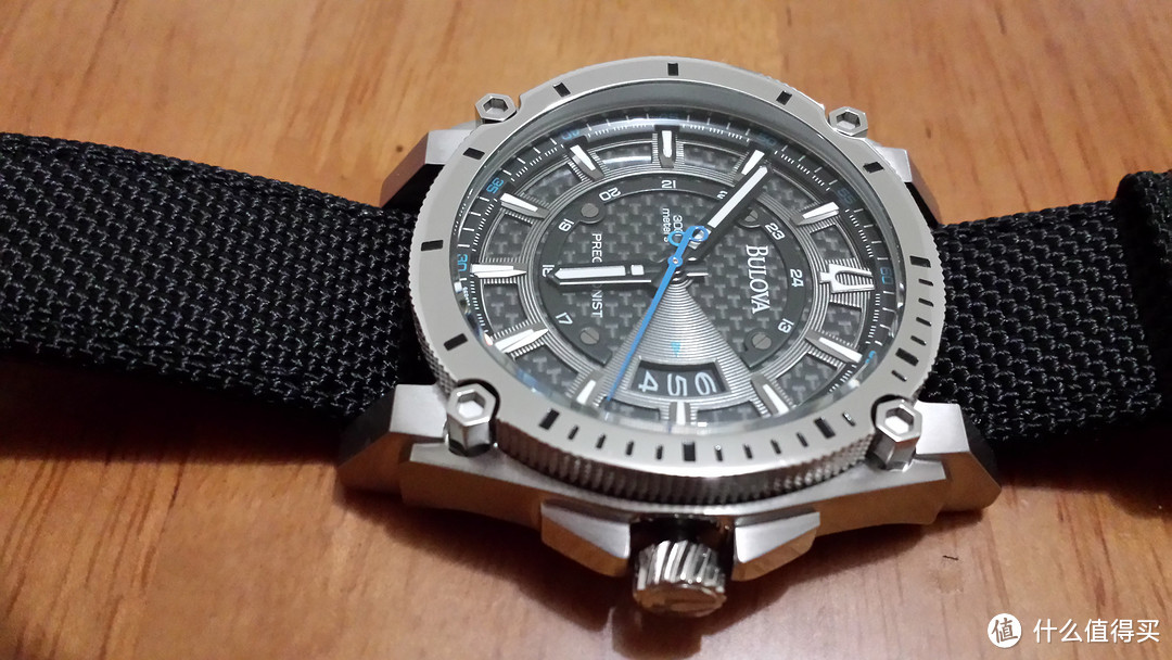 Bulova 宝路华Precisionist Champlain 96B132 男款时装腕表