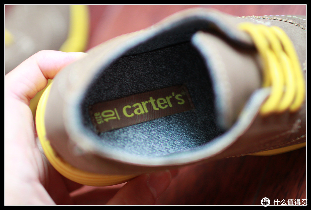 上阵父子兵：Carter's 卡特 Match-C Sneaker 雕花童鞋