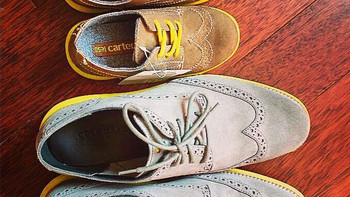 上阵父子兵：Carter's 卡特 Match-C Sneaker 雕花童鞋