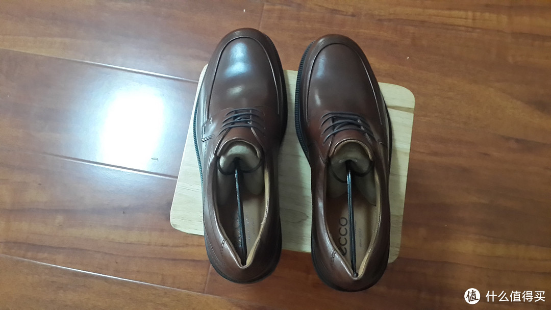 迟来的晒单——ECCO  爱步Dublin Apron Toe Tie Oxford 牛津鞋