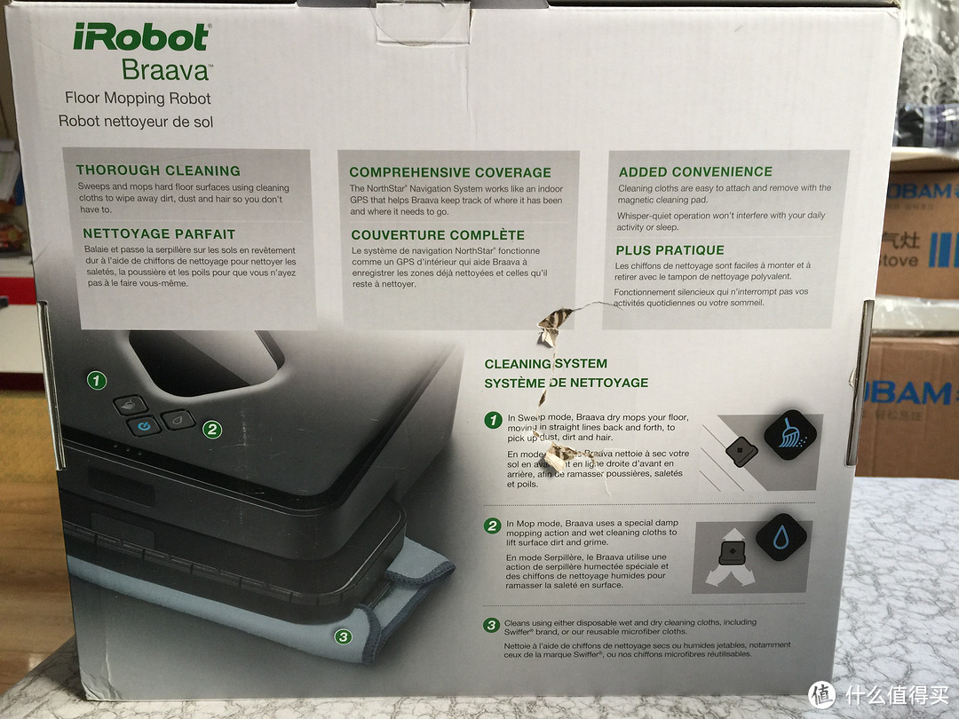 黑五好价 美亚直邮 iRobot Braava 380t 拖地机器人