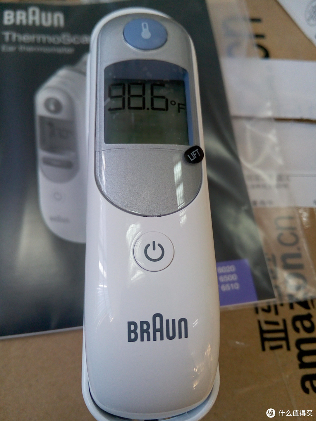 BRAUN 博朗 IRT6500 红外线“ 一秒耳温枪”