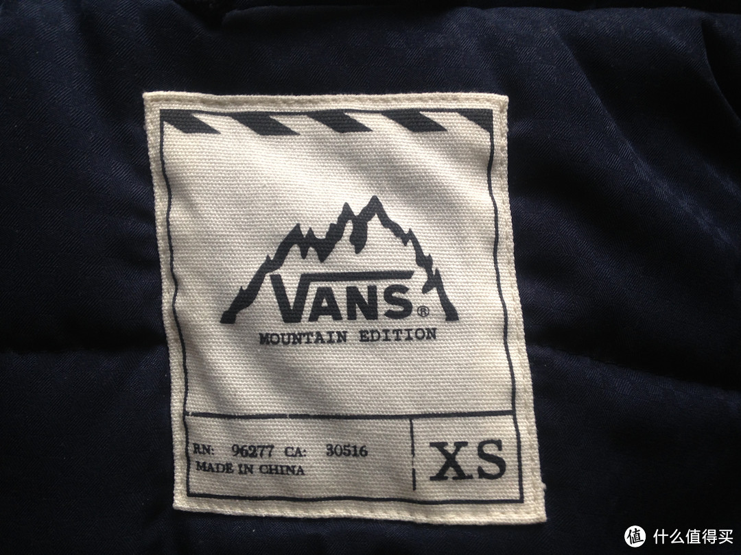 【ebay好物分享会】NWT VANS 范斯 Mountain Ed 男士夹克棉服