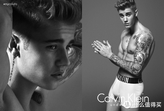 鲜肉の诱惑：Calvin Klein 2015春夏全球形象大片 Justin Bieber 半裸出镜
